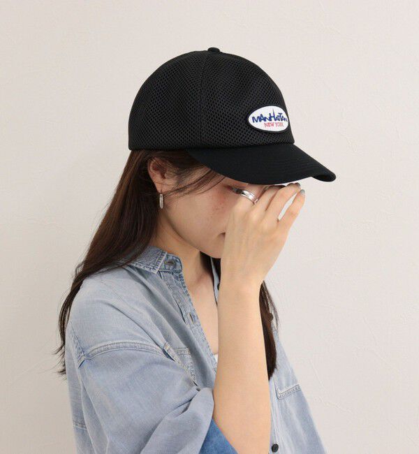 fredy emue「マンハッタンメッシュキャップ」|キャップ・キャスケット|ブラック