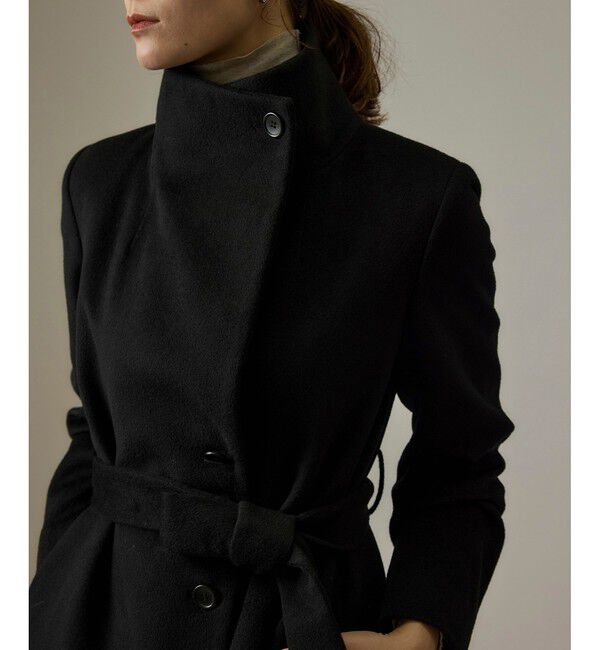 ROPE「プレミアムカシミヤ ロングコート【Sサイズフェア対象】」|ステンカラーコート|