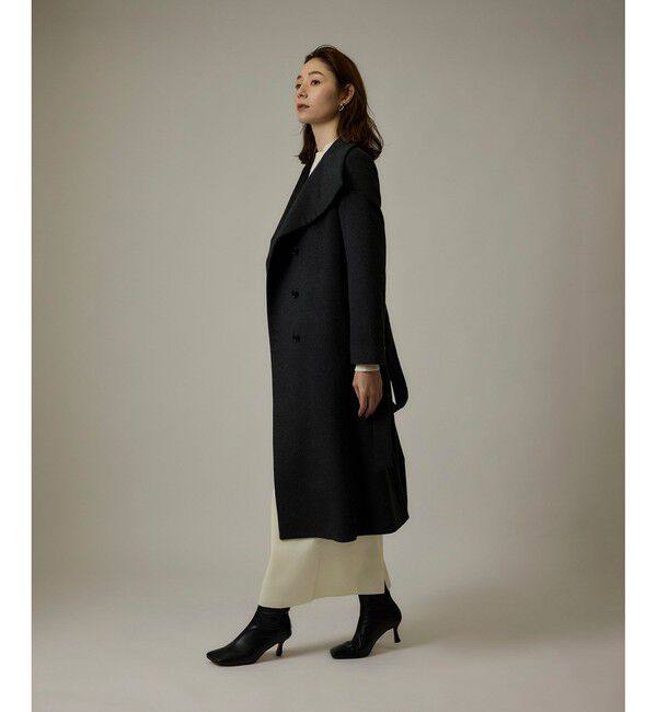 ROPE「プレミアムカシミヤ ロングコート【Sサイズフェア対象】」|ステンカラーコート|