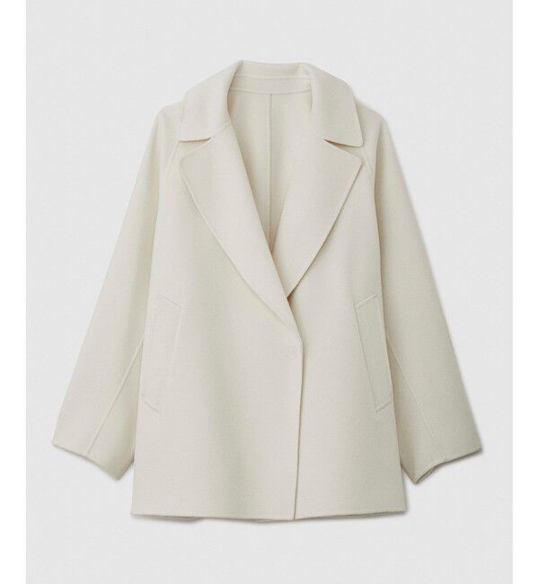 ROPE「ラムウールリバーミドルコート【Sサイズフェア対象】」|ピーコート|