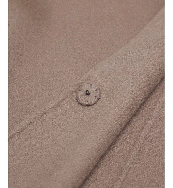 ROPE「ラムウールリバーミドルコート【Sサイズフェア対象】」|ピーコート|