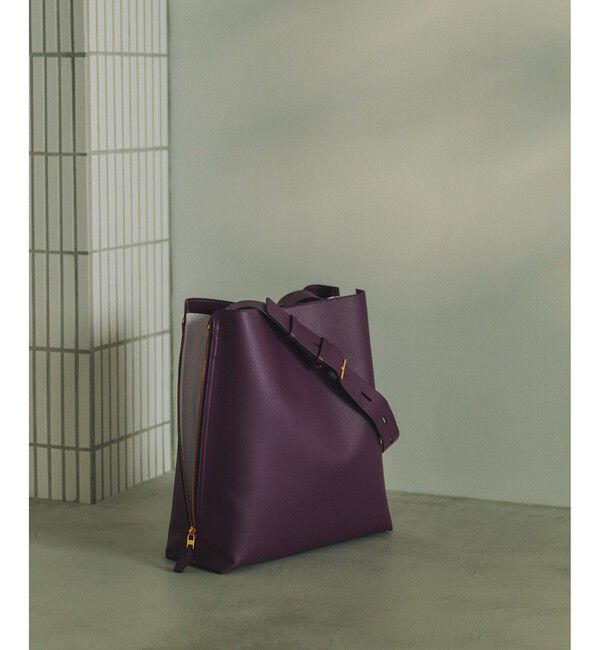 ROPE「【E'POR】Y BAG Shoulder Large【通勤】【A4対応】【ドラマ着用】」|ショルダー・メッセンジャー|パープル(50)