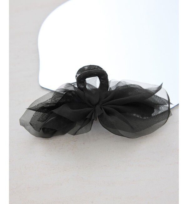 ROPE PICNIC PASSAGE「シフォンリボンバンスクリップ」|ヘアバンド|クロメイン