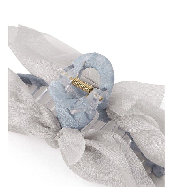 ROPE PICNIC PASSAGE「シフォンリボンバンスクリップ」|ヘアバンド|