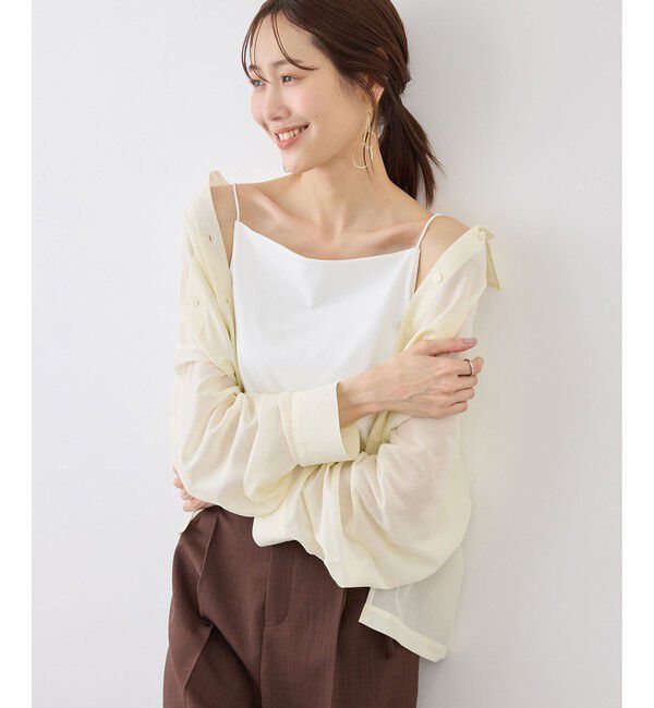 Rope&rsquo;Picnic「キャミソール/接触冷感・抗菌防臭」|キャミソール|