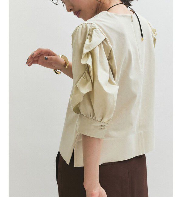 ADAM ET ROPE'「【サステナブル】バルーンスリーブTシャツ」|Tシャツ・カットソー|