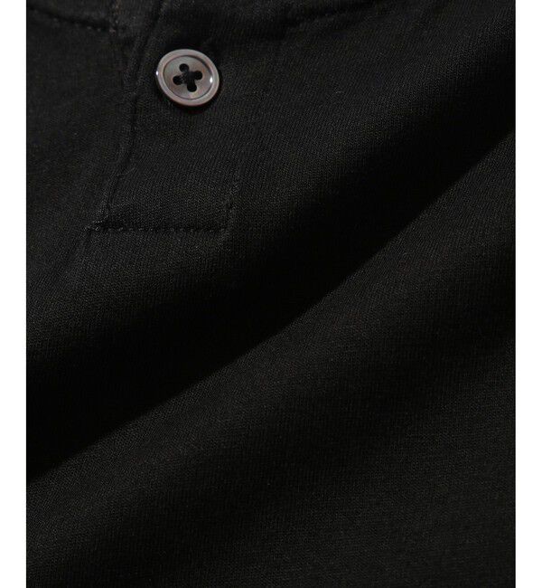 ADAM ET ROPE'「スムースコットン ヘンリーネック」|Tシャツ・カットソー|