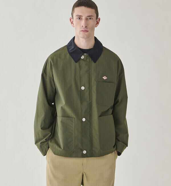 DANTON「DANTON | ナイロンタフタ カバーオールジャケット MEN」|テーラードジャケット|