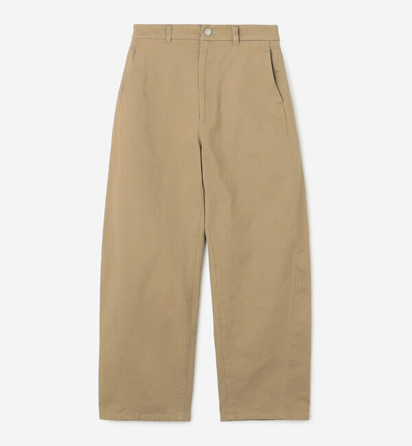 ORCIVAL「ORCIVAL | コットンドライツイル ワイドカーブパンツ WOMEN」|チノ|