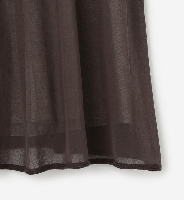 UNFIL「UNFIL | ハイツイストコットン シアー レイヤードスカート WOMEN」|スカート|