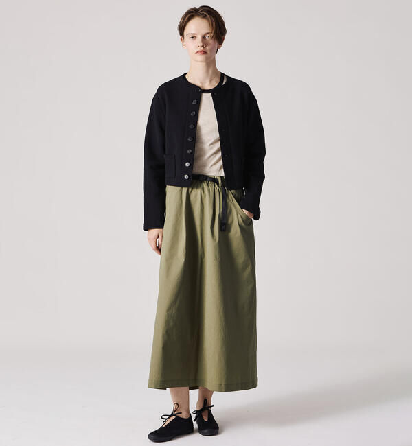  「GOOD PEOPLE GOOD STITCHING GOOD PRODUCT | バイカラートリム 半袖Tシャツ WOMEN」|Tシャツ・カットソー|