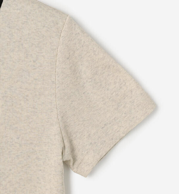  「GOOD PEOPLE GOOD STITCHING GOOD PRODUCT | バイカラートリム 半袖Tシャツ WOMEN」|Tシャツ・カットソー|