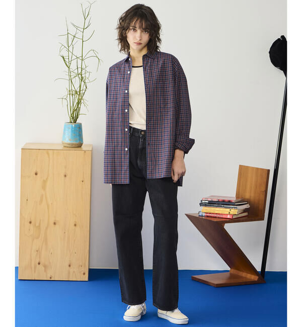  「GOOD PEOPLE GOOD STITCHING GOOD PRODUCT | バイカラートリム キャミソール WOMEN」|Tシャツ・カットソー|