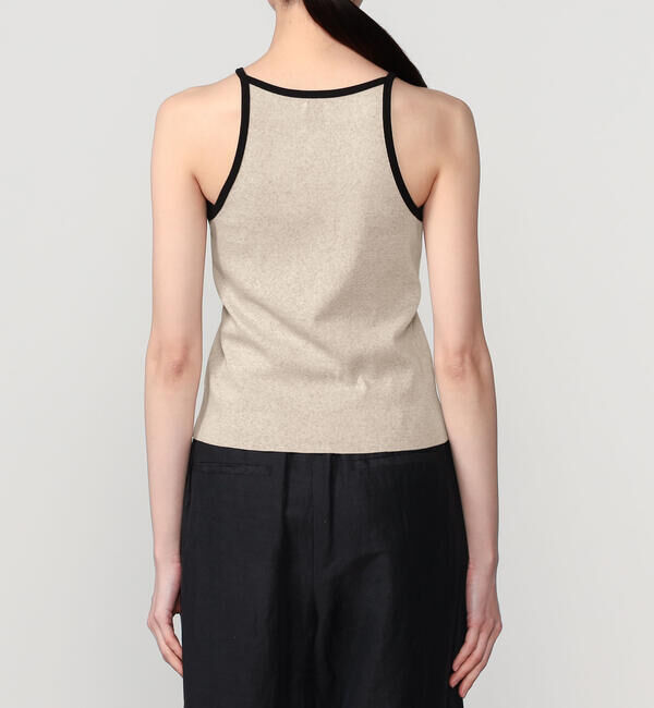  「GOOD PEOPLE GOOD STITCHING GOOD PRODUCT | バイカラートリム キャミソール WOMEN」|Tシャツ・カットソー|