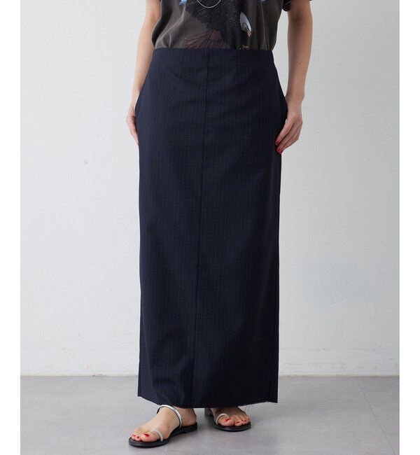  「Iラインスリットスカート」|スカート|