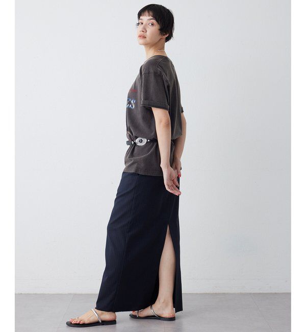  「Iラインスリットスカート」|スカート|