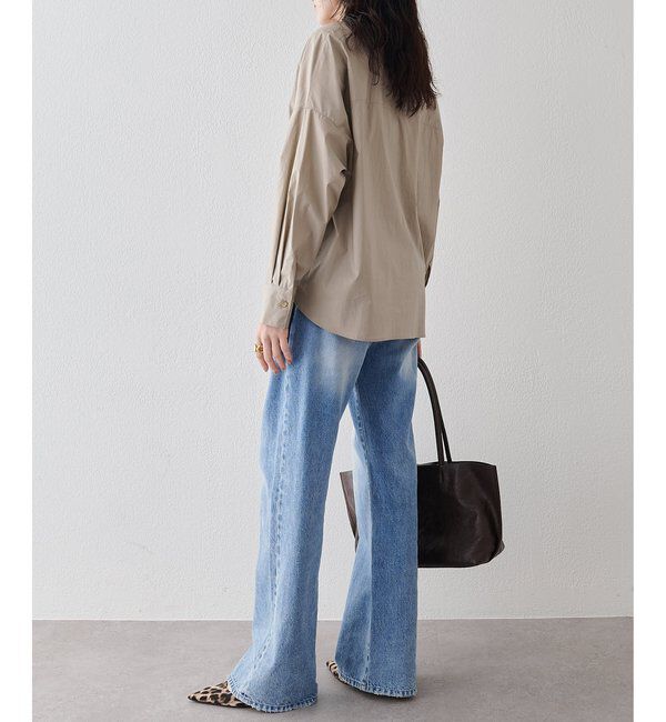 Drawing Numbers「【Drawing Numbers】スキッパーロングスリーブシャツ」|シャツ・ブラウス|