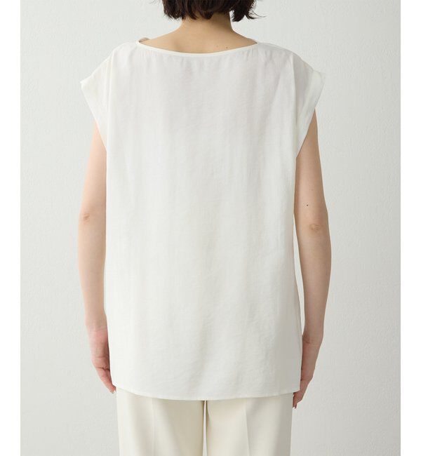  「ドレープノースリーブブラウス」|シャツ・ブラウス|