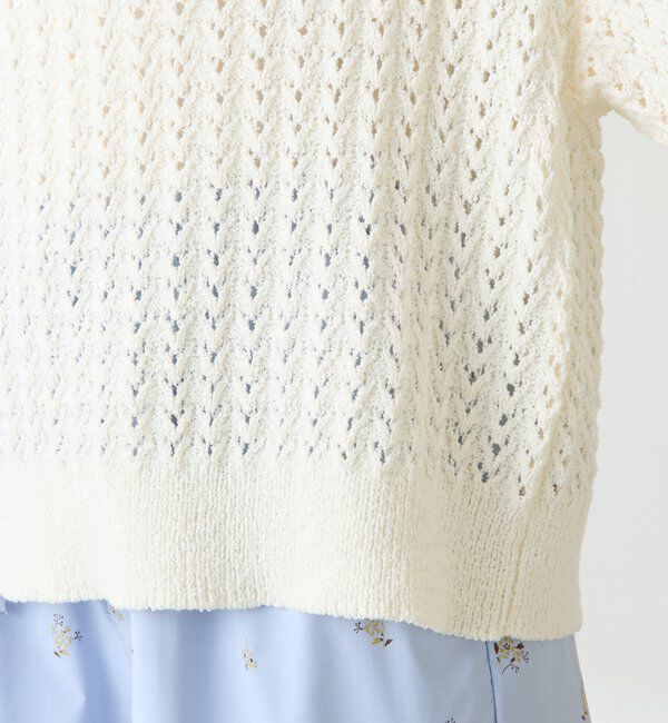  「レースステッチニット」|ニット・セーター|