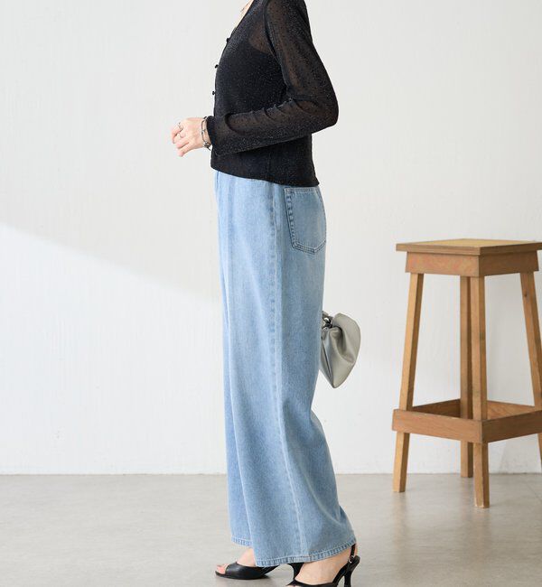  「【トレンドアイテム】シアードットカーディガン」|カーディガン|