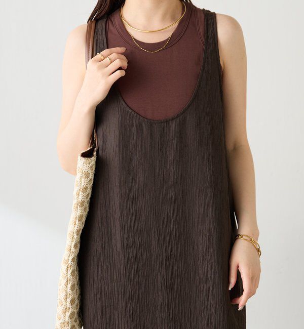  「レイヤードタンクワンピース」|ワンピース|
