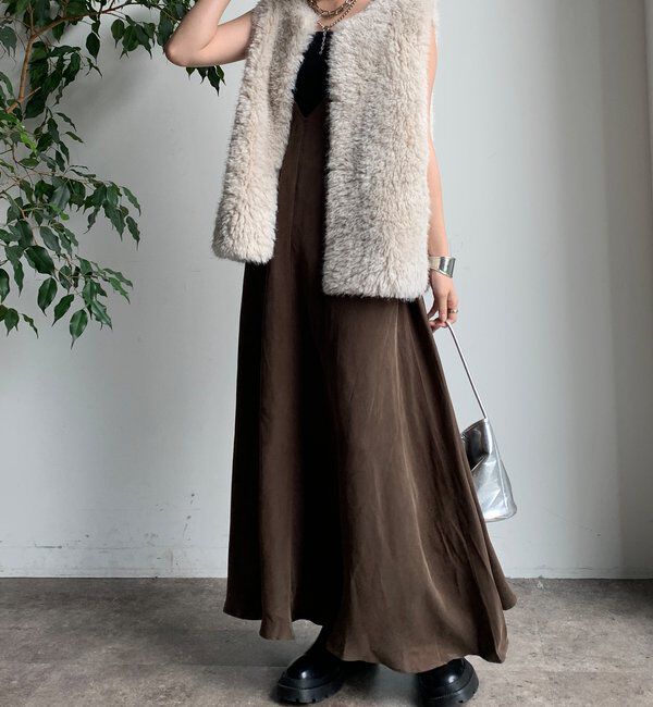  「キュプラキャミワンピース」|ワンピース|