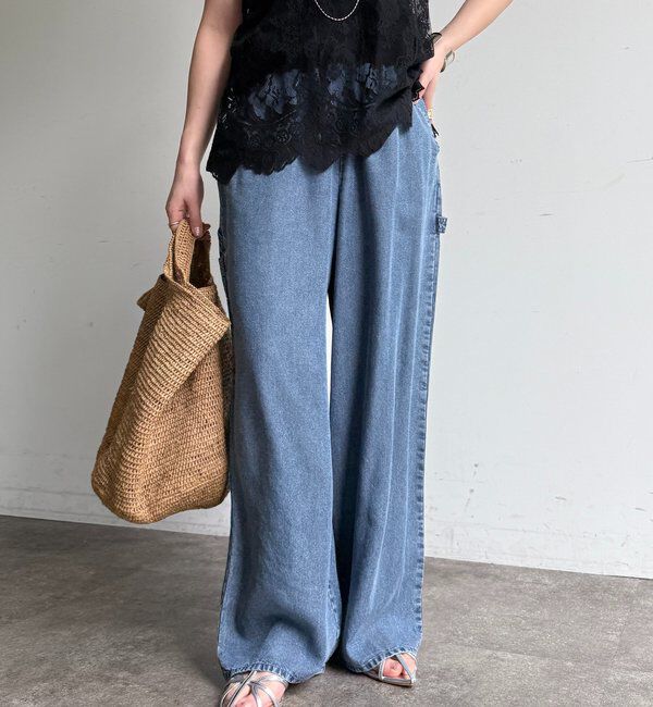  「リヨセルペインターデニム」|デニム|ブルー