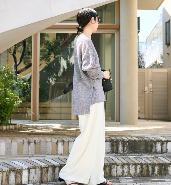  「メランジルーズニット」|ニット・セーター|