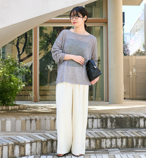  「メランジルーズニット」|ニット・セーター|