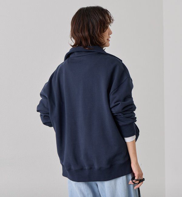 「【A・MONN(アモン)】ZIP SWEAT プルオーバー」|Tシャツ・カットソー|