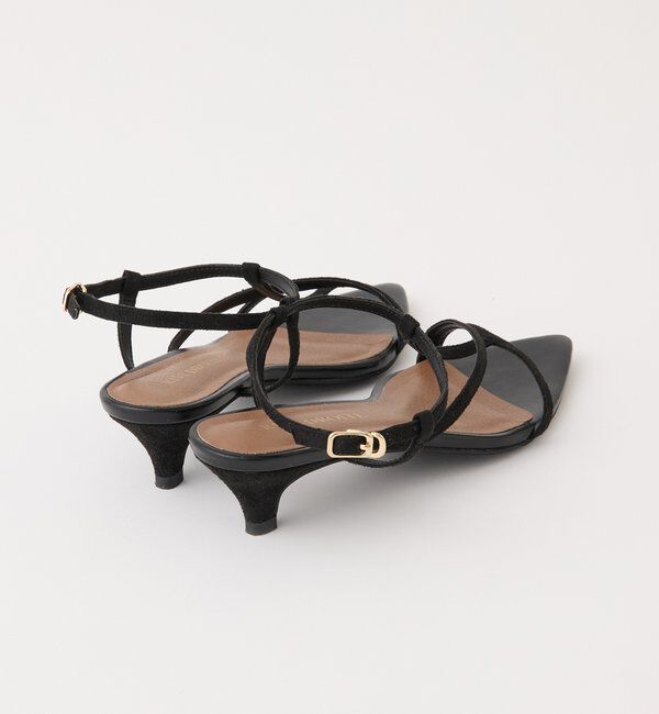  「予約【抜け感】ポインテッドラインサンダル」|サンダル|