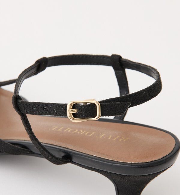  「予約【抜け感】ポインテッドラインサンダル」|サンダル|