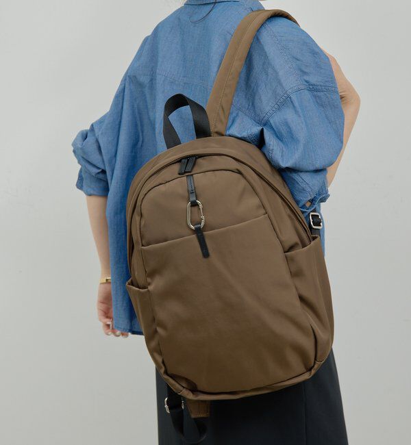  「【撥水加工】【2.718】リングバックパック」|トートバッグ|ブラウン