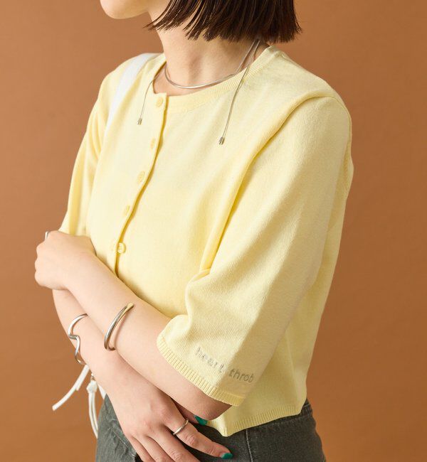  「チビボタンカーディガン」|カーディガン|