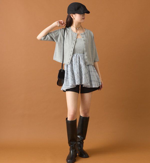  「チビボタンカーディガン」|カーディガン|