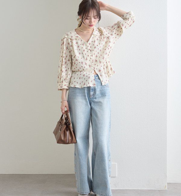  「マルチリボンブラウス」|シャツ・ブラウス|