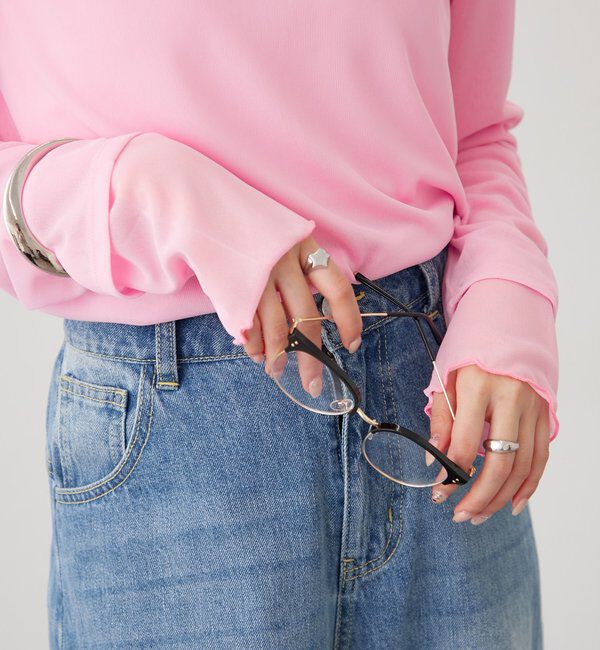  「レイヤードシアーロンT」|Tシャツ・カットソー|