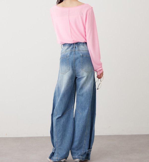  「レイヤードシアーロンT」|Tシャツ・カットソー|