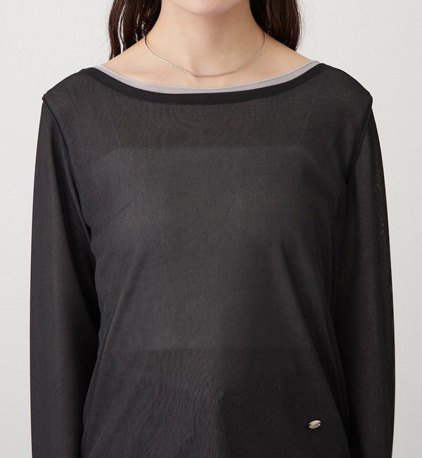  「レイヤードシアーロンT」|Tシャツ・カットソー|