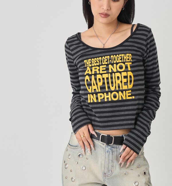  「メッセージトップス」|Tシャツ・カットソー|