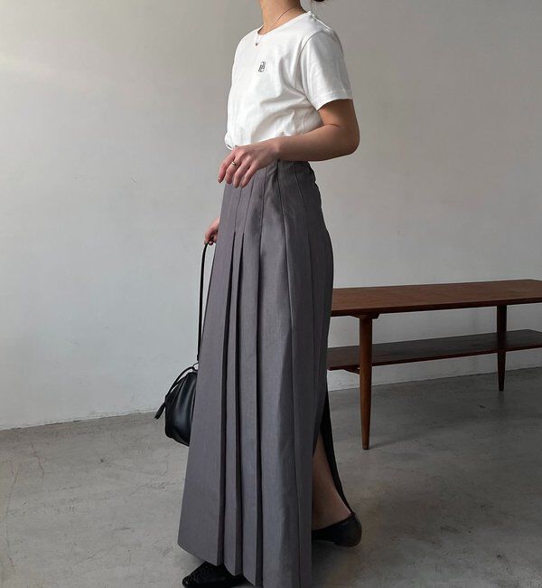  「切替プリーツスカート」|スカート|