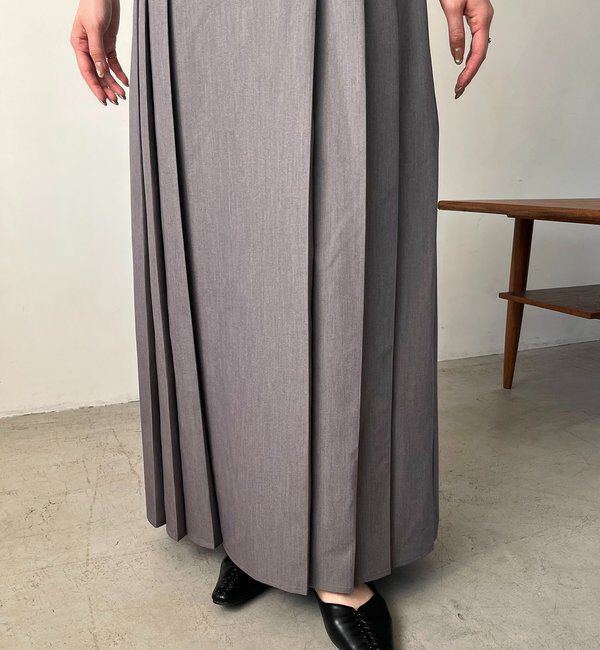  「切替プリーツスカート」|スカート|