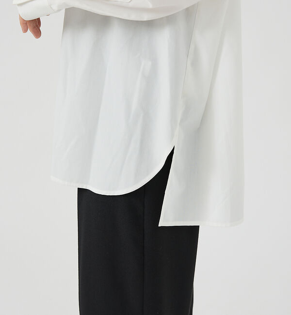 Rouge vif「タイ付クリアブロードシャツ」|シャツ・ブラウス|