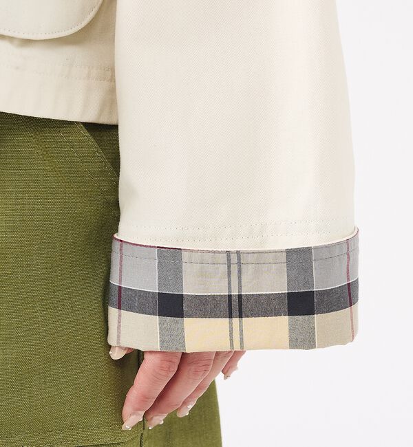 Rouge vif「【Barbour/バブアー】CROPPED BEADNELL  JACKET/バ」|ブルゾン・スタジャン|