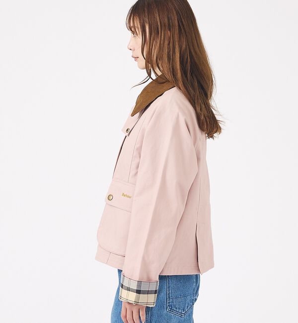 Rouge vif「【Barbour/バブアー】CROPPED BEADNELL  JACKET/バ」|ブルゾン・スタジャン|