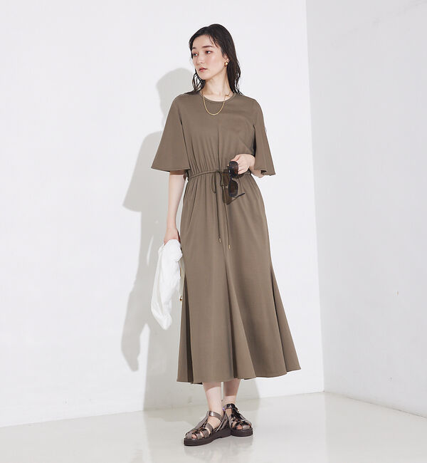 qualite「ケープワンピ」|ワンピース|