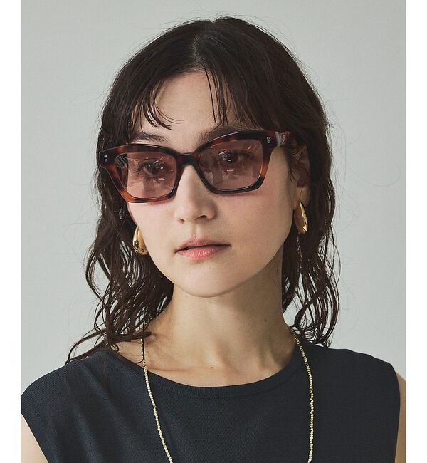 qualite「【世界が認めた鯖江製】UVカットフォックスサングラス」|メガネ|