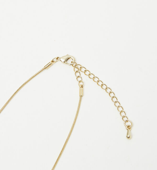 abahouse mavie「ドロップチェーンネックレス」|ネックレス|