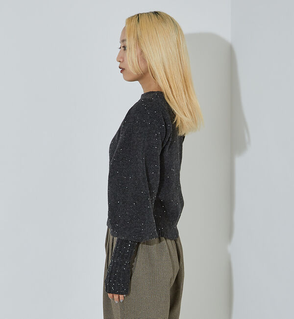 NOMINE「スパンコール ラメ ニット」|ニット・セーター|
