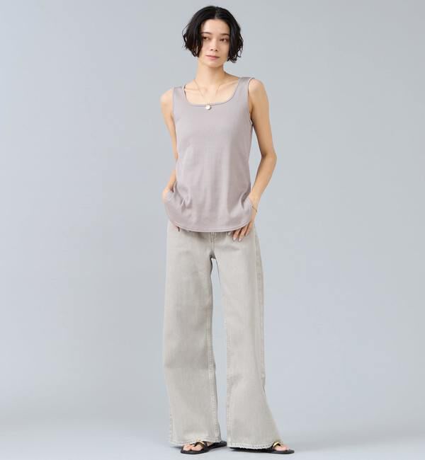 Liesse「【定番】前後2WAYテレコタンクトップ」|Tシャツ・カットソー|